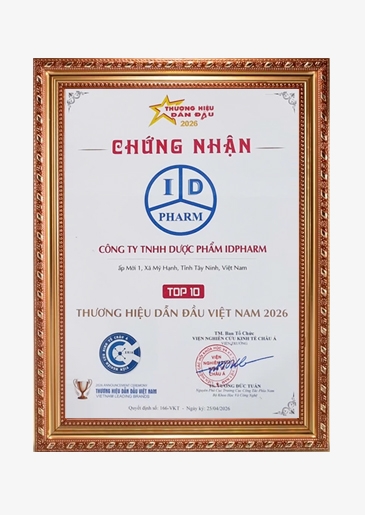 CÔNG TY TNHH DƯỢC PHẨM IDPHARM